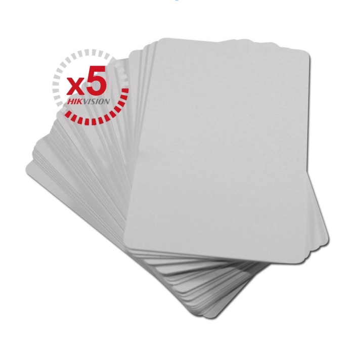 Contactless Smart Cards (x5) for Hikvision Intercom & Ax Pro Alarm