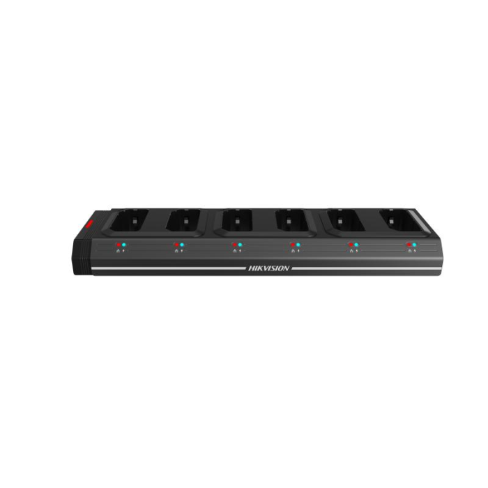 Hikvision DS-MH1412-B1 Body Worn Camera 6-Port Charging Cradle