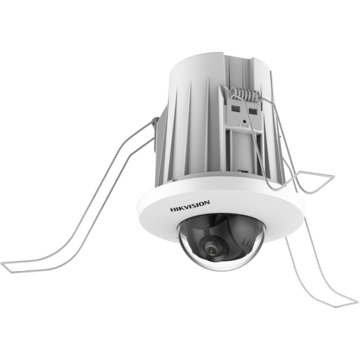 4MP DS-2CD2E43G2-U 4mm 84° In-Ceiling IP Mini Dome with Built-In-Mic