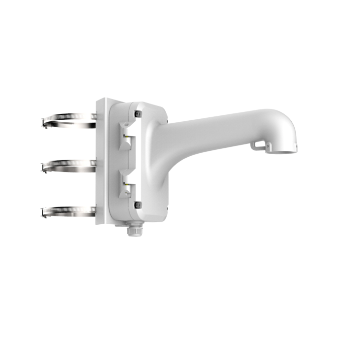 DS-1604ZJ-POLE Hikvision PTZ Pole Mount with Hinged Junction Box