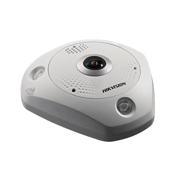 12MP DS-2CD63C5G0-IVS Hikvision DeepinView Immervision 360° 1.29mm Fisheye IP Camera
