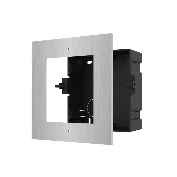 1-Module S/Steel Flush Mount DS-KD-ACF1/S for Modular Intercom
