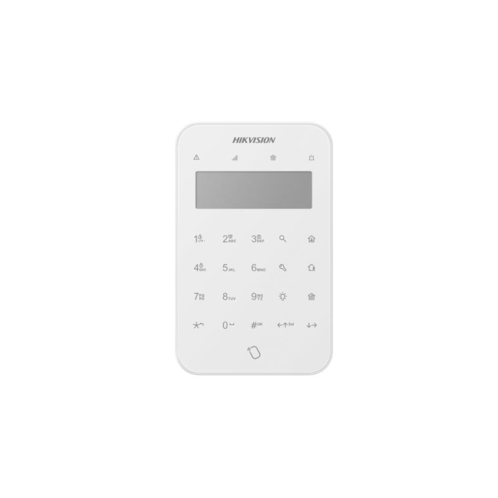 Hikvision AX PRO DS-PK1-LT-WE Wireless LCD Keypad
