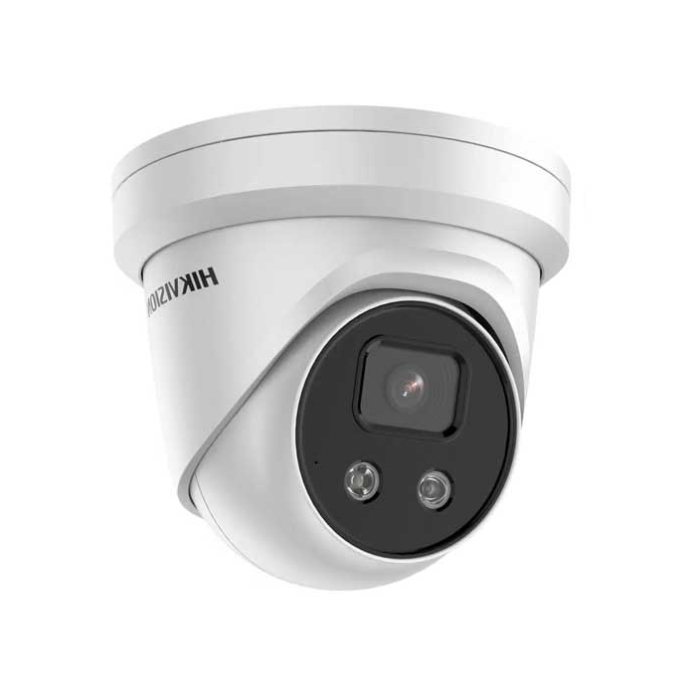 4MP Hikvision DS-2CD2346G2-ISU/SL(4mm) 83° IP Turret Camera