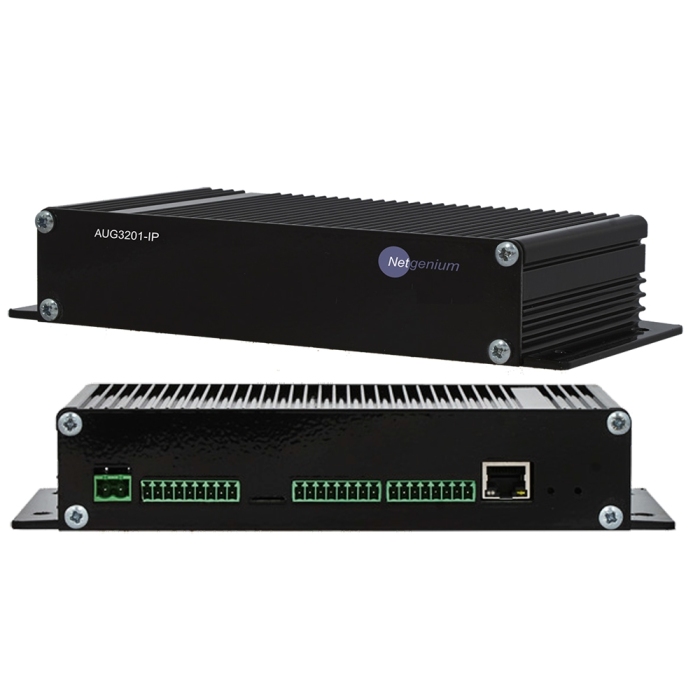 Netgenium AUG3201-IP PoE Powered IP Audio Gateway – To connect to traditional PA systems