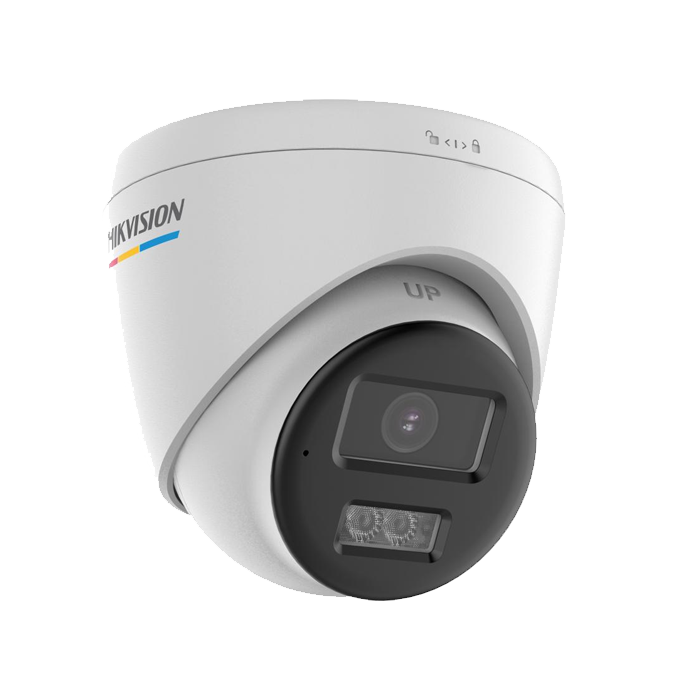 Hikvision 4K Smart Hybrid Light ColorVu Fixed Turret Camera Right View