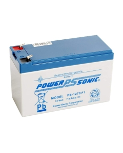 PowerSonic PS-1270VDS 12v 7Ah rechargeable SLA Battery