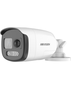 Hikvision 8MP 4K DS-2CE12UF3T-PIRXO ColorVu 2.8mm PIR Siren Camera WHITE