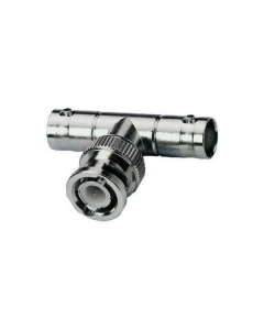 BNC Splitter T Connector Male-Female-Female 1 input to 2 outputs