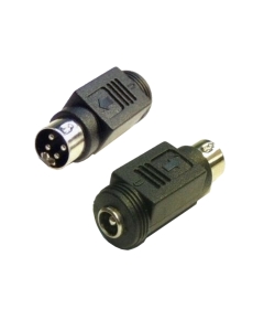 Hikvision DVR Power Supply Connector 4-Pin Male to 2.1mm DC Female Jack