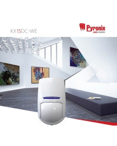 Pyronix Wireless KX15DC-WE 15m PIR Curtain Detector