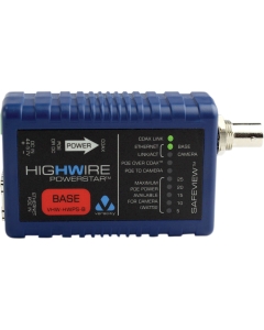 Veracity VHW-HWPS-B HIGHWIRE Powerstar IP Over Coax +PoE BASE Unit
