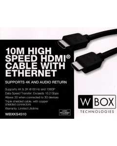 Professional Grade HDMI Cable 4K & 3D High Speed 10GBps 400G HDMI 1m 2m 3m 5m 10m & 15m