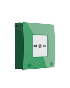 Ajax 87639 ManualCallPoint (Green) Jeweller - EN54 Fire Alarm Call Point