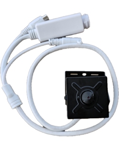 5MP Covert Square Mini IP Camera PoE with built-in Mic & Audio out - Hikvision PnP & Onvif, Gen2 v3
