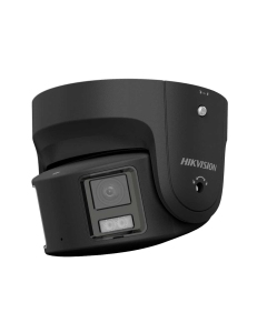 Hikvision DS-2CD2387G2P-LSU/SL 8MP Panoramic ColorVu 180° IP Turret Camera with Strobe & Audio BLACK