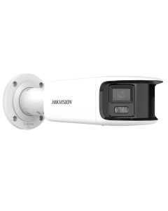 Hikvision DS-2CD2T87G2P-LSU/SL 8MP Panoramic ColorVu 180° IP Bullet Camera with Strobe & Audio WHITE