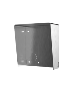 1-Module Surface Mount Rain Shield for Modular Video Intercom S/Steel