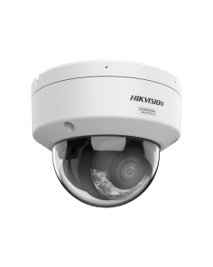 Hikvision DS-2CD2147G3-LIS2UY 4MP G3 Hybrid 4mm 95° Dome IP Camera with Dual-Mic & A&A I/O in WHITE