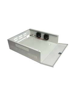 Haydon Large Lockable Steel DVR NVR Enclosure with Fans 565*510*170mm LDVR3-F