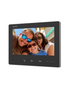 Hikvision 2~Wire HD DS-KH7300EY-TE2/BLACK Indoor Station 7“ TouchScreen BLACK