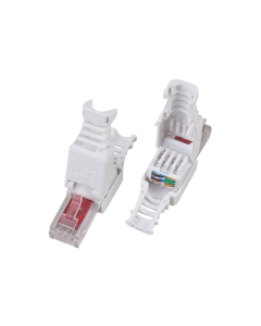 Cat6 Tool-Less RJ45 Crimp for Easy Terminating