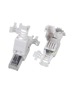 Cat6A Tool-Less RJ45 Crimp for Easy Terminating