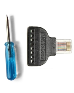 RJ45 to Simple Screw Terminal Adapter