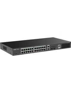 Ruijie RG-ES228GS-P 28-Port Gigabit Smart Cloud Managed PoE+ Switch inc 4 (2xSFP) Uplink Ports
