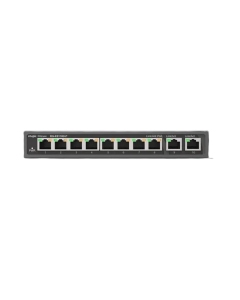 Ruijie RG-ES110D-P 8-Port 10/100Mbps Unmanaged PoE+ Switch 8 PoE+ Ports 54W PoE Budget Steel Case
