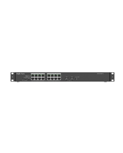 Ruijie RG-ES118GS-P-L 18-Port Gigabit PoE+ Unmanaged Switch 16xPoE+ 2xSFP Uplink 247W Long-Range 250m