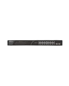Ruijie RG-ES118GS-P 16-Port Gigabit Unmanaged PoE+ Switch 16x PoE+ 2x SFP Uplinks 247W PoE Budget