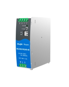 Ruijie RG-NIS-PA240-48 240W 48V DIN-Rail AC/DC Power Supply for Ruijie Industrial Network Switches