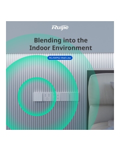 Ruijie RG-RAP62-WALL-LITE Wi-Fi 6 AX3000 2976Mbps Dual-Band Wall-Plate Access Point Gb LAN PoE Powered