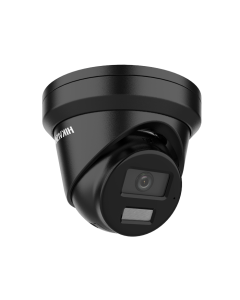 Hikvision DS-2CD2346G2H-IU 4MP 2.8mm Black Darkfighter AcuSense IP Turret Camera with Built-In Microphone