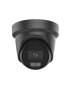Hikvision DS-2CD2347G3-LIS2UY/SL 4MP G3 Hybrid 2.8mm 111° Turret IP Camera with Mic, Spk, A&amp;A I/O, BLACK