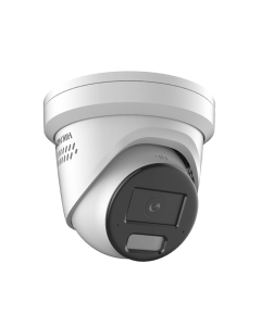 Hikvision DS-2CD2346G3-IZS2UY/SL 4MP 2.8/4mm Motorized Varifocal Lens AcuSense Darkfighter Turret IP Camera Strobe/Siren/Mic/Speaker WHITE