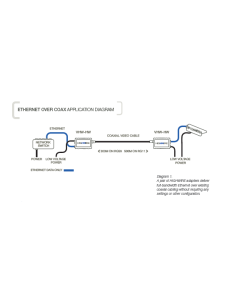 Veracity VHW-HW HIGHWIRE IP over Coax Converter