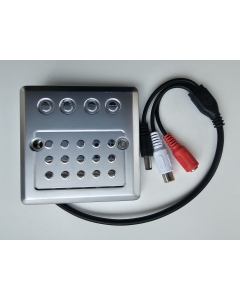 Metal explosion-proof twin mic, Range 5m, Built in Preamp