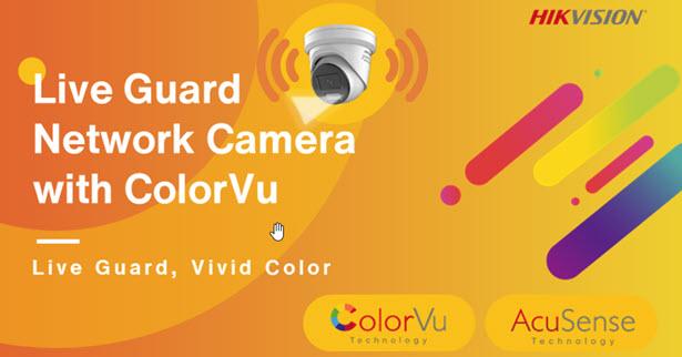 Hikvision 8MP 4K LiveGuard ColorVu Cameras