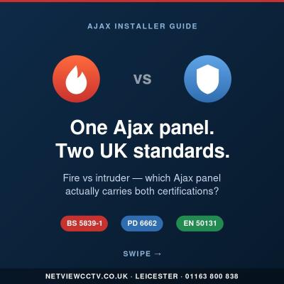 Ajax Fire Alarm vs Intruder Alarm: UK Compliance for Combined Systems