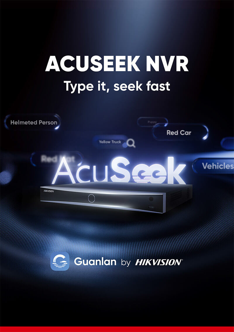 Hikvision AcuSeek NVR, Type it, seek fast